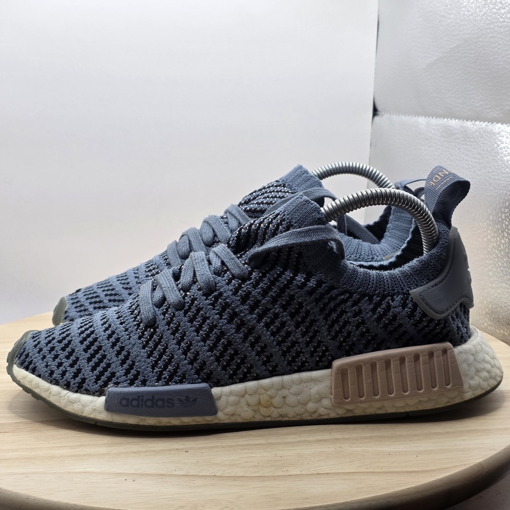 CQ2029 Adidas NMD R1‎ STLT Primeknit Steel Women's Size 8 Shoes